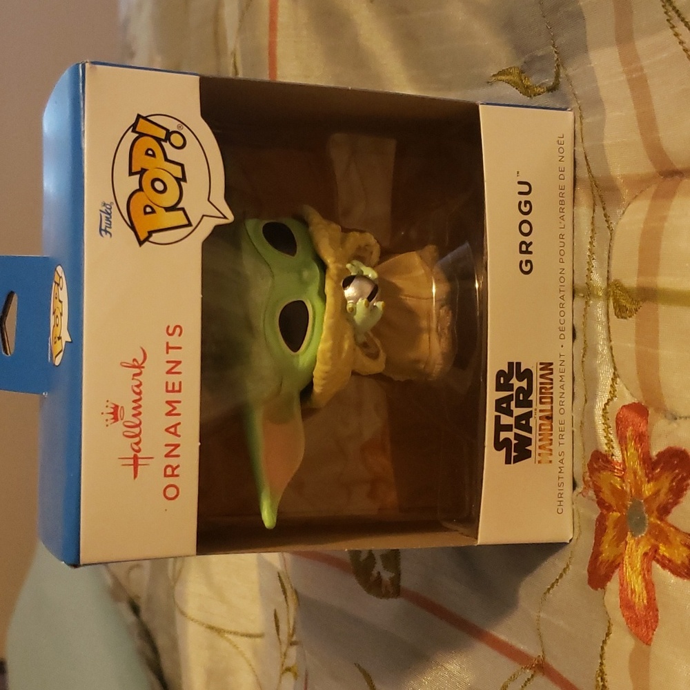 Grogu Funko Pop hallmark ornament